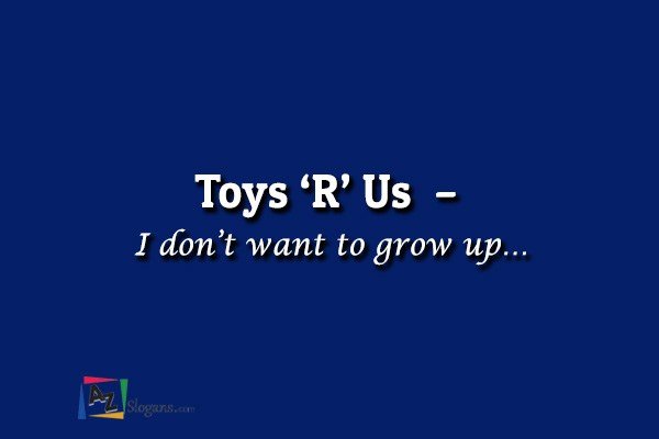 toys r us slogan